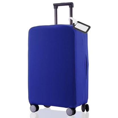Travel Luggage Cover - Scratch-Resistant Fit 19-33 Inch, Blue, 3XL - color: Blue, size: 32-33 inch