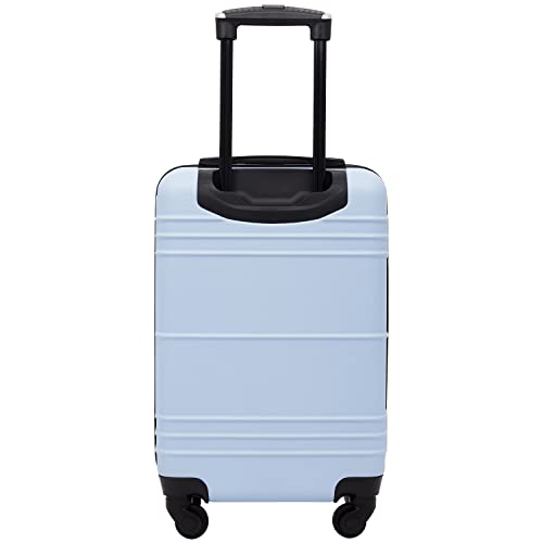 Travelers Club 22" Richmond Spinner Carry-On Luggage, Blue - color: Blue