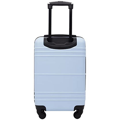 Travelers Club 22" Richmond Spinner Carry-On Luggage, Blue - color: Blue
