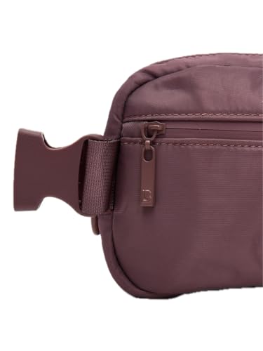 Buffbunny Breakthrough Belt Bag Water-Resistant Crossbody - color: Mocha Berry