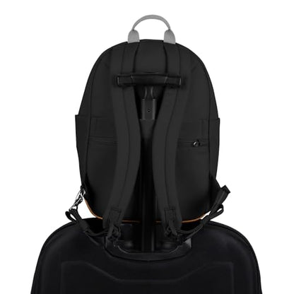 Pacsafe GO 15L Anti Theft Backpack, Jet Black - color: Jet Black
