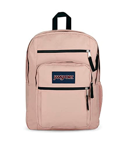 JanSport Laptop Backpack - Computer Bag with 2 Compartments, Ergonomic Shoulder Straps, 15” Laptop Sleeve, Haul Handle - Misty Rose - color: Misty Rose