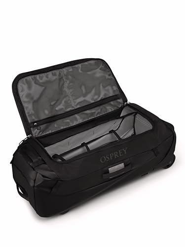 Osprey Transporter 120L Wheeled Travel Duffel Bag, Black OS - color: Raven Black, style: 120l