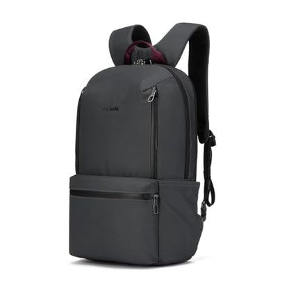 Pacsafe Metrosafe X Anti Theft 20L Backpack-with Padded 16" Laptop Sleeve, Slate, 20 Liter - color: Slate