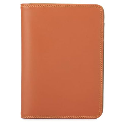 mywalit Leather Travel Passport Cover | Lucca | 3 Cards, Notes And Transparent Passport Section - color: Lucca