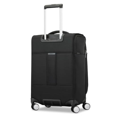 Samsonite PortLIFT Softside 20" Carry-On Luggage, Expandable, TSA Lock, Black - color: Black, size: 20-Inch Carry-On