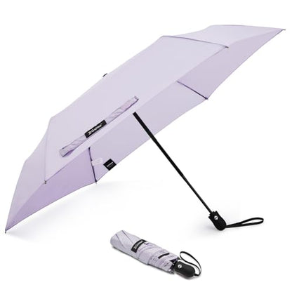 G4Free 40 Inch Travel Compact Umbrella Mini Sun UV Protection Umbrella - color: Light Purple