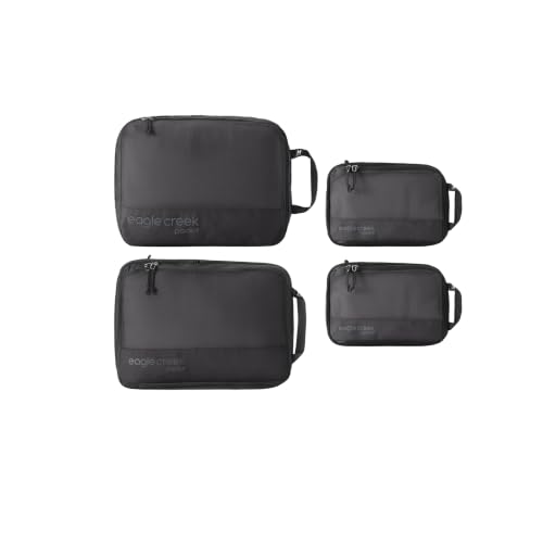 Eagle Creek Pack-It Reveal Carry-On Set, Black, Set of 4 - color: Black