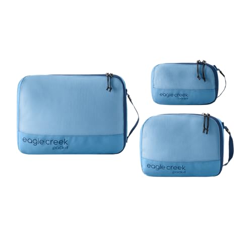Eagle Creek Pack-It Reveal Cube Set, XS/S/M, Blue Dawn - color: Blue Dawn