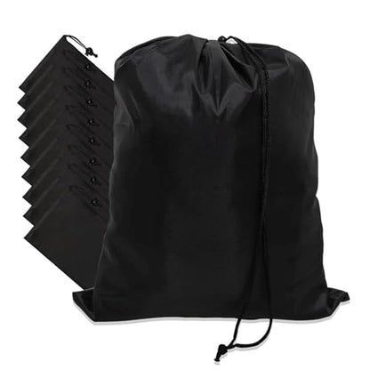 10-Pack Drawstring Bags with Toggle Closure - Lightweight & Durable Nylon Gym Bags for Sports, Travel and Daily Use - size: 5 x 7 Inch