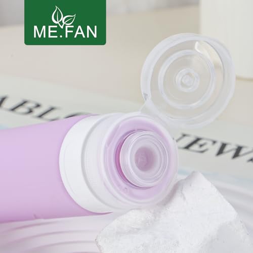 ME.FAN 18 Pack Travel Bottles for Toiletries, TSA Approved, Pink - color: Pink