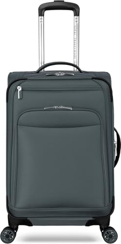 Expandable Spinner, 20-Inch Spinner Carry-On, Steel - color: Steel, size: 20-Inch Spinner Carry-On