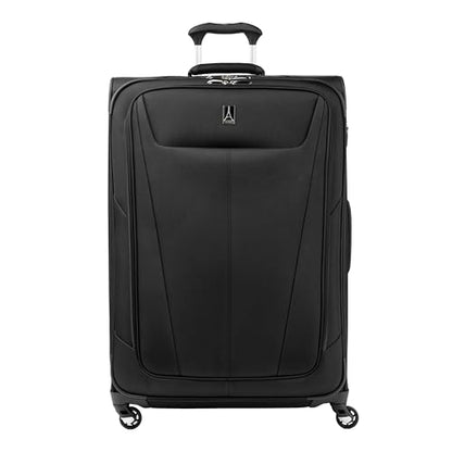 Travelpro Maxlite 5 Softside Checked Luggage Spinner, Black, 29-Inch - color: Black, size: Checked-Large 29-Inch