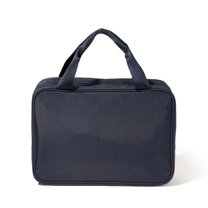 Baggallini Large Hanging Travel Toiletry Kit - Lightweight 8x11 Inch Makeup Bag - color: French Navy