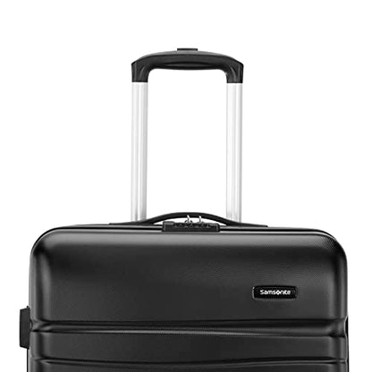 Samsonite Evolve SE Hardside Expandable Luggage with Double Spinner Wheels, Saphir Blue, 3PC Set (CO/M/L) - color: Saphir Blue, size: 3-Piece Set (Carry on/Medium/Large)