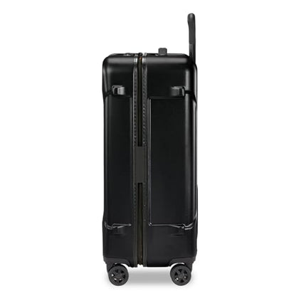 Briggs & Riley Torq Medium 27 Inch Hardside Checked Luggage, Stealth Black - color: Stealth, size: 27"