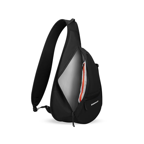 Sherpani Esprit, 10L Crossbody Sling Backpack for Women (Black Raven) - color: Black Raven