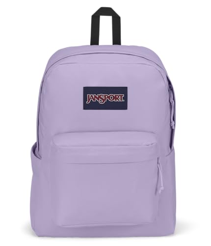 JanSport SuperBreak Plus Backpack - color: Pastel Lilac