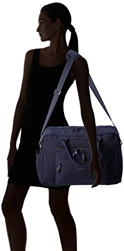 Vera Bradley Women's Microfiber Weekender Travel Bag - color: Navy