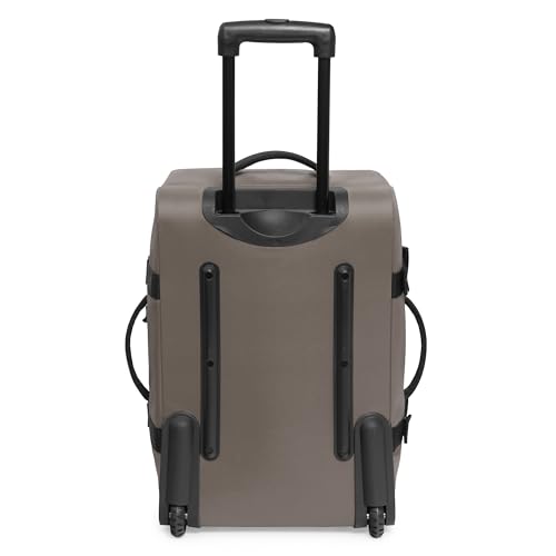 Traveler's Choice Softside Upright Wheeled Duffel Bag - color: Dark Brown