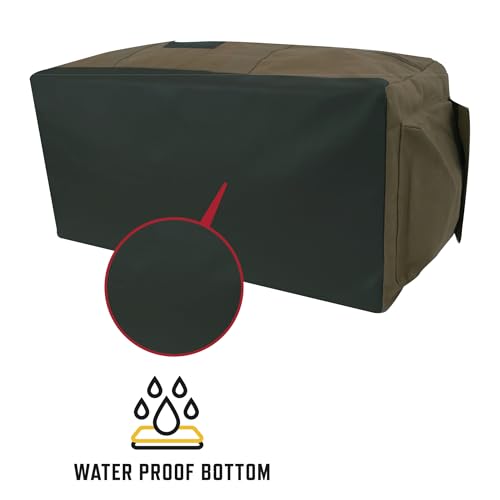Rothco Active-Duty Canvas Bag - Durable Gear Duffle for Any Adventure, 100L - color: Coyote Brown