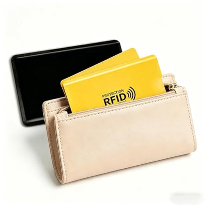 30 Pack RFID Blocking Sleeves, Credit Card Protector Holders for Contactless Cards - color: Yellow