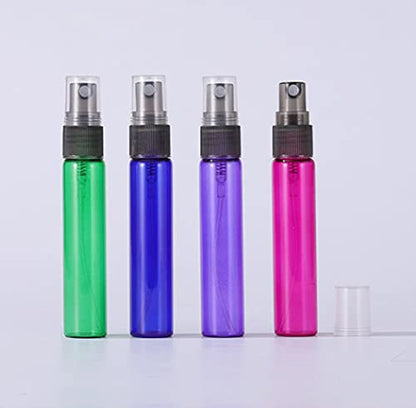 20 Pack 10ml Glass Perfume Spray Bottle, 10ML Purple Spray bottles - color: Purple