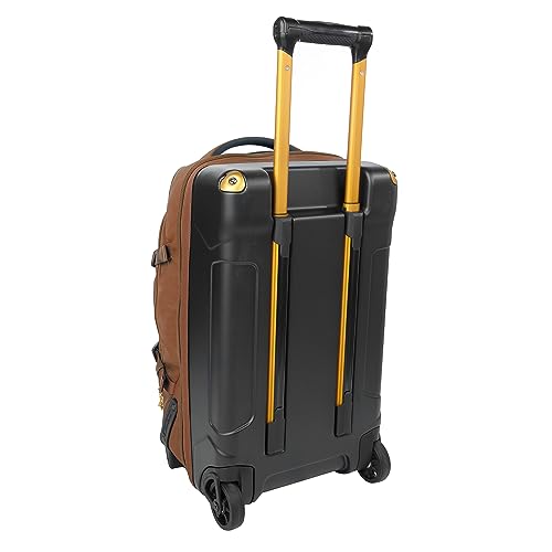 Eddie Bauer Expedition Rolling Duffel Bag with Wheels - Rust, 22" - color: Rust, size: 22" (Carry-On)