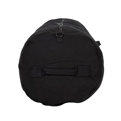 STANSPORT - Deluxe Duffel Bag With Zipper For Gym, Travel, & Storage - color: Black, style: 50” X 18” X 18”