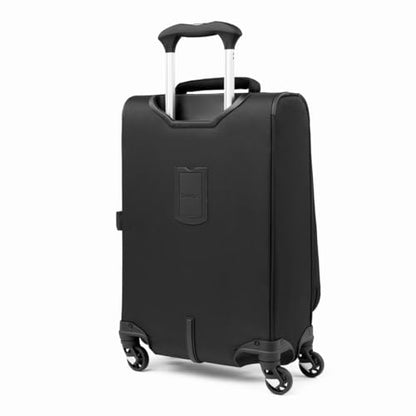 Travelpro Maxlite 5 Softside Carry-On Luggage Spinner, Black, 20-Inch - color: Black, size: Compact Carry-on 20-Inch