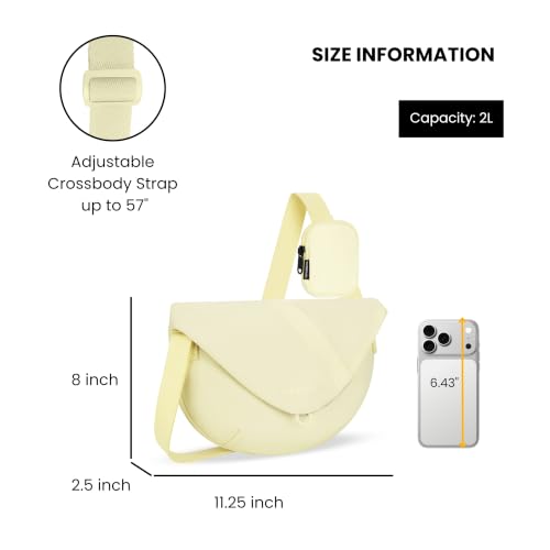 Sherpani Milli, Small Crossbody Purse for Women, Shoulder Bag - color: Sol