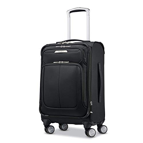 Samsonite Solyte DLX Softside Expandable Luggage with Spinner Wheels, Midnight Black, Carry-On 20-Inch - color: Midnight Black, size: Carry-On