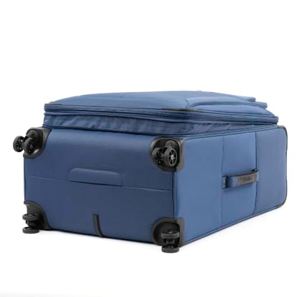 Travelpro Tourlite Softside 29" Expandable Luggage with 4 Spinner Wheels, Lightweight Suitcase, Checked Large, Blue - color: Blue, size: Checked-Large 29-Inch