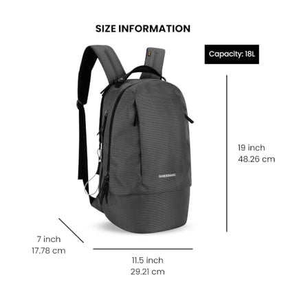 Sherpani Solstice, Anti-Theft Backpack for Women (Granite) - color: Granite