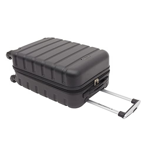 Travelers Club Harper Luggage, Black, 2 Piece Set - color: Black, size: 2-Piece Set