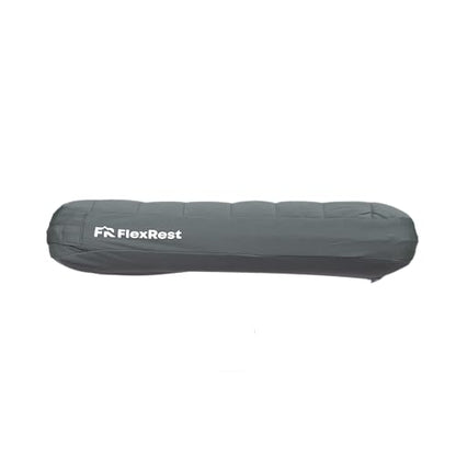 Puff Premium Inflatable Pillow | Perfect for Camping or Travel | Includes a Machine Washable Cover for Extra Comfort | Slate