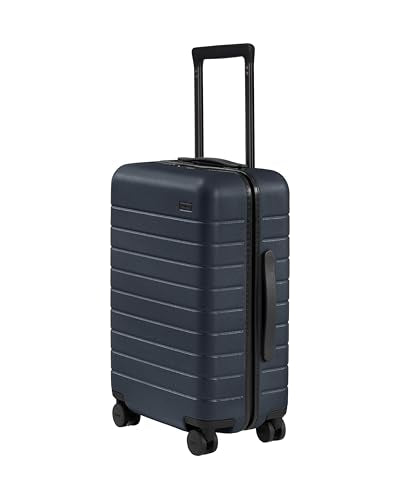 Away The Carry-On Luggage, 22-inch Lightweight Hardside Spinner Suitcase - color: Navy Blue