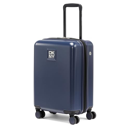 DKNY On the Go 21" Hardshell Lightweight Expandable Carry-On Luggage with Spinner Wheels,Navy - color: Navy, size: 21" Carry-On Luggage