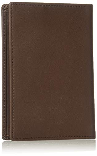 Royce Leather Rfid 차단 여권 여행 문서 정리함, 천연 가죽 포장 정리함, 브라운., 단일 사이즈, Rfid 차단 여권 여행 서류 정리함, 천연 가죽 - color: 브라운.