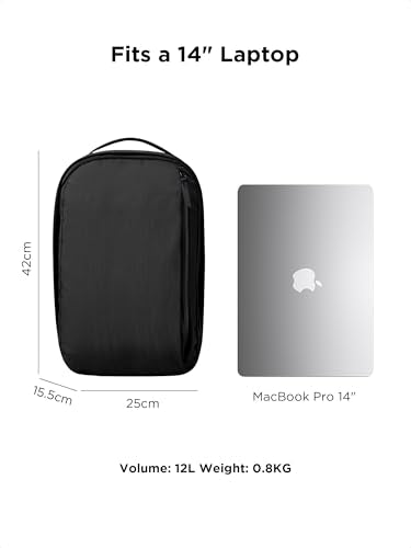 ALPAKA Metro Backpack 12L Compact Laptop Backpack Black - color: Black-axoflux 400d
