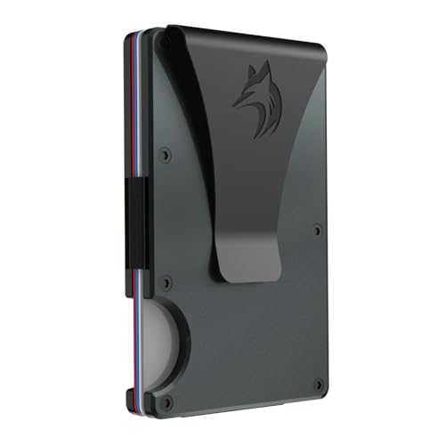 TRAVELINGO Slim RFID Blocking Wallet For Men - Light Weight, Durable & Compact- Minimalist Wallet With Money Clip (Iron) - color: Iron
