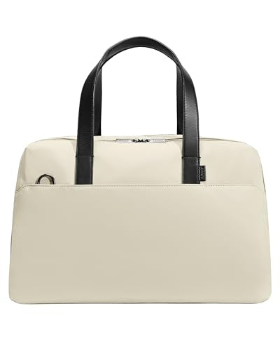 Away The Overnight Bag, Airline Approved Carry-On Travel Duffle Bag - color: Salt White
