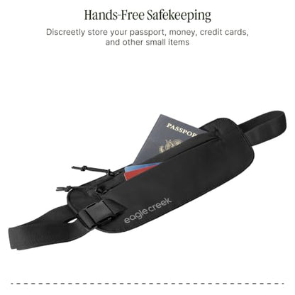 Eagle Creek Undercover RFID Money Belt, Black - color: Black