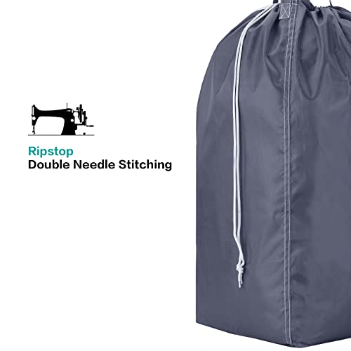 HOMEST 2 Pack Wash Me Travel Laundry Bag with Handles