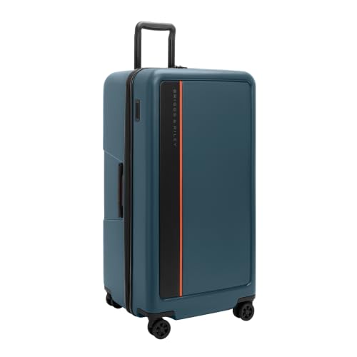 Briggs & Riley ZDX Extra Large 32 Inch Trunk Hardside Spinner, Ocean - color: Ocean, size: 32" Hardside Checked
