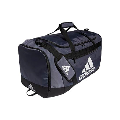 adidas Unisex Defender 4.0 Gym Duffel Bag for Men and Women - color: Team Onix Grey, style: Large 110l