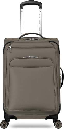 Expandable Spinner, 20-Inch Spinner Carry-On, Mocha - color: Mocha, size: 20-Inch Spinner Carry-On