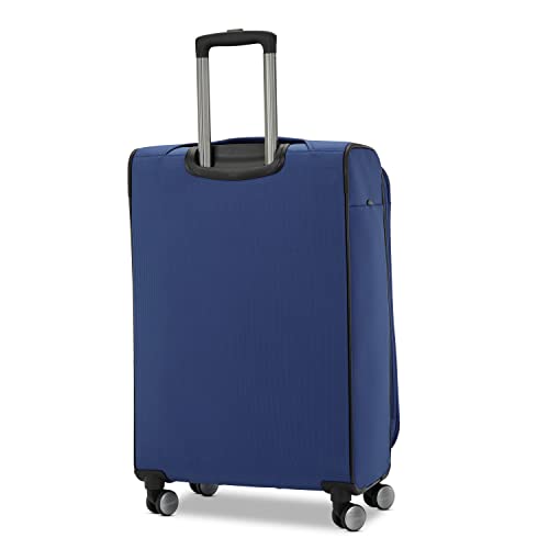 Samsonite Ascella 3.0 Softside Expandable Luggage with Spinners, Light Plum, 2PC SET (Carry-on/Medium) - color: Sapphire Blue, size: 2-Piece Set (Carry-on/Medium)