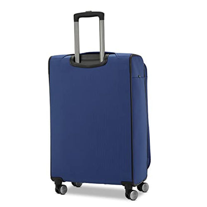 Samsonite Ascella 3.0 Softside Expandable Luggage with Spinners, Light Plum, 2PC SET (Carry-on/Medium) - color: Sapphire Blue, size: 2-Piece Set (Carry-on/Medium)