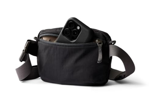 Bellroy Lite Belt Bag, Versatile Crossbody Sling - Black - color: Black